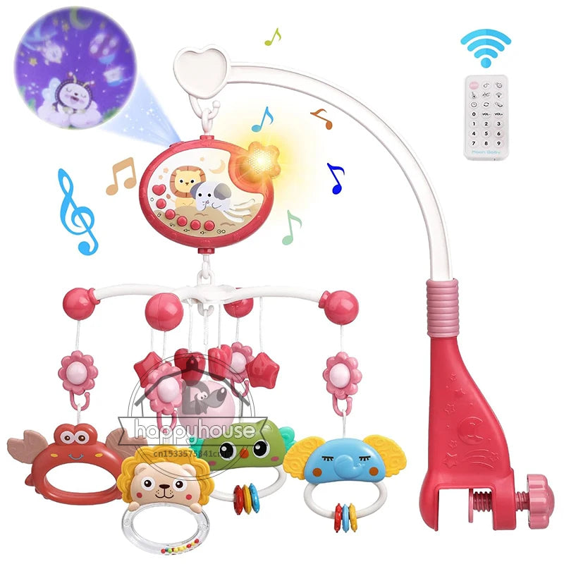 Musik-Mobile für Babybett mit Licht- und Musikprojektion für Säuglinge