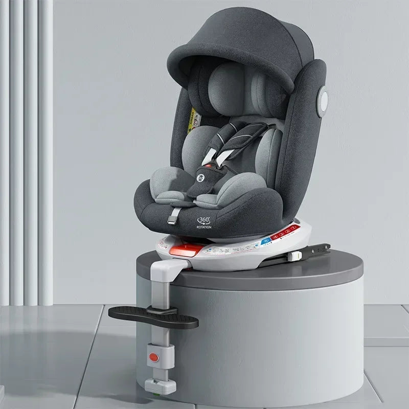 360° Kindersitz mit ISOFIX für 0–12 Jahre