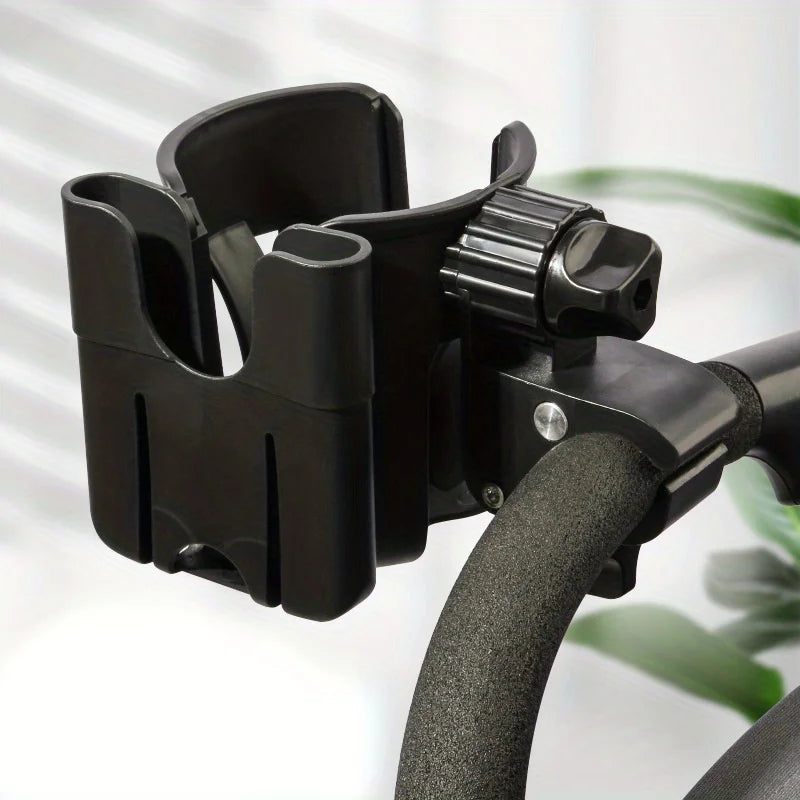 2-in-1 Universaler Kinderwagen-Getränkehalter mit Handyhalter