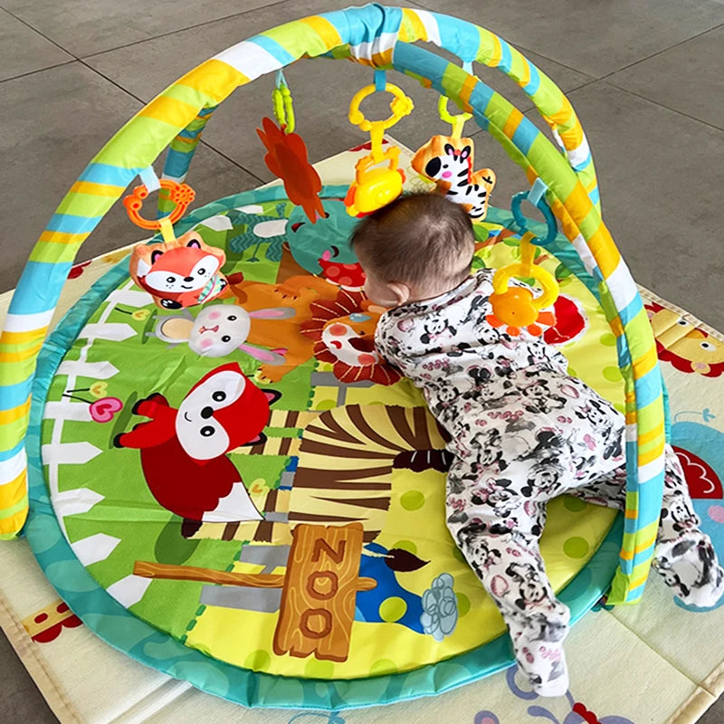 Lern-Fitnessrahmen mit Spielmatte für Kinder