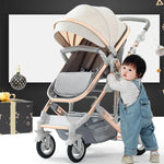 2025 Neuer Kinderwagen, Stilvoller & Luxuriöser Tragbarer Kinderwagen