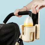 2-in-1 Universaler Kinderwagen-Getränkehalter mit Handyhalter